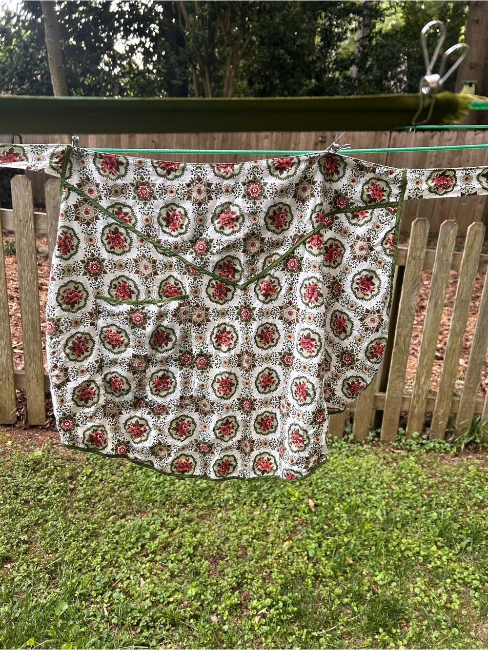 Vintage Hand Crafted Kitchen Apron